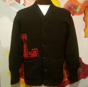 Vintage 50s letters sweater